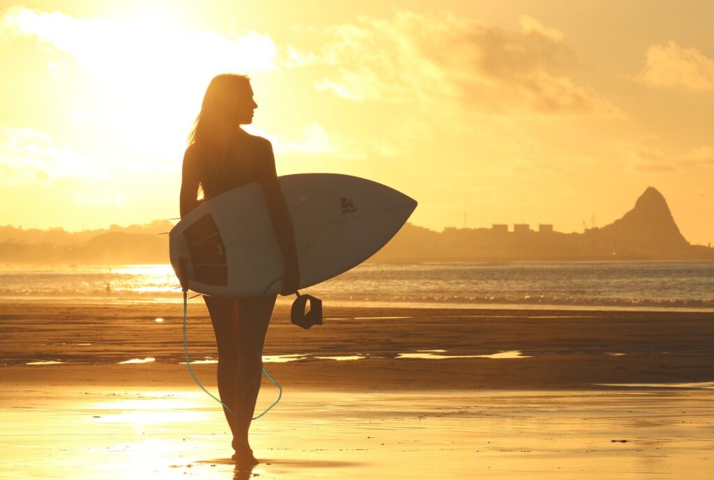 Muito surf no verão carioca!
